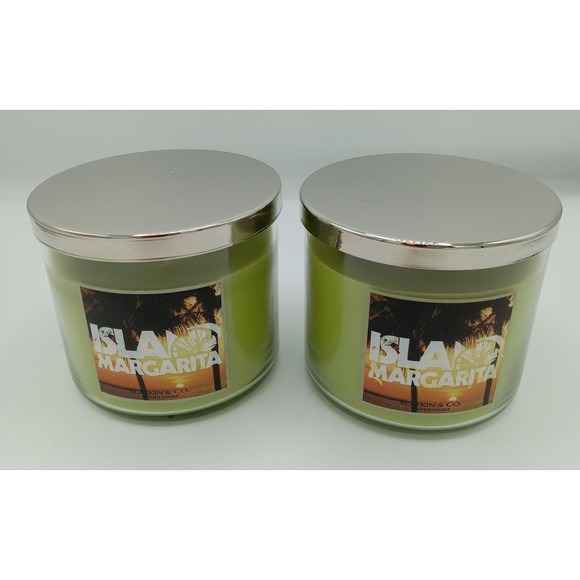2 Bath & Body Works Island Margarita Large 3-Wick Scented Candle 14.5 Oz NEW - Picture 1 of 4